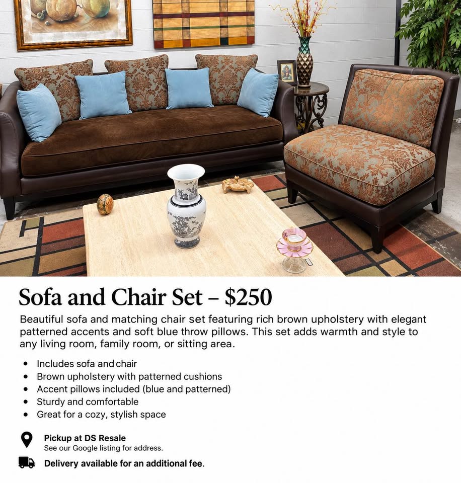Sofa & Chair Set